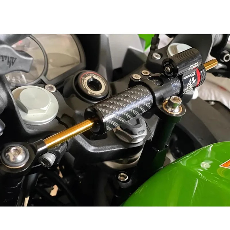 카와사키 500 2024 - 오토바이 브래킷 닌자 40 - Steering Damper Stabilizer Kit Cnc 리뷰 및 가격